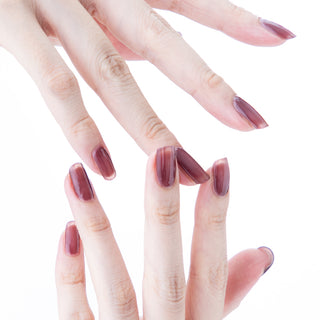 Gofun Nail ”Futari shizuka“ Transparent