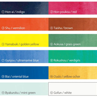 Stick paint / 12color / Keisai