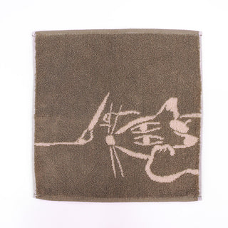 Imabari hand towel (Byakko-light brown)