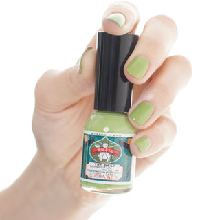 Gofun nail "Uguisu Midori"