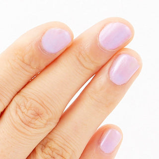 Gofun nail "Urara Sumire" Pearl